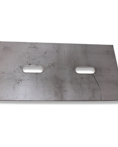Sicherungsblech für Sturmverstrebung 1x60x110mm